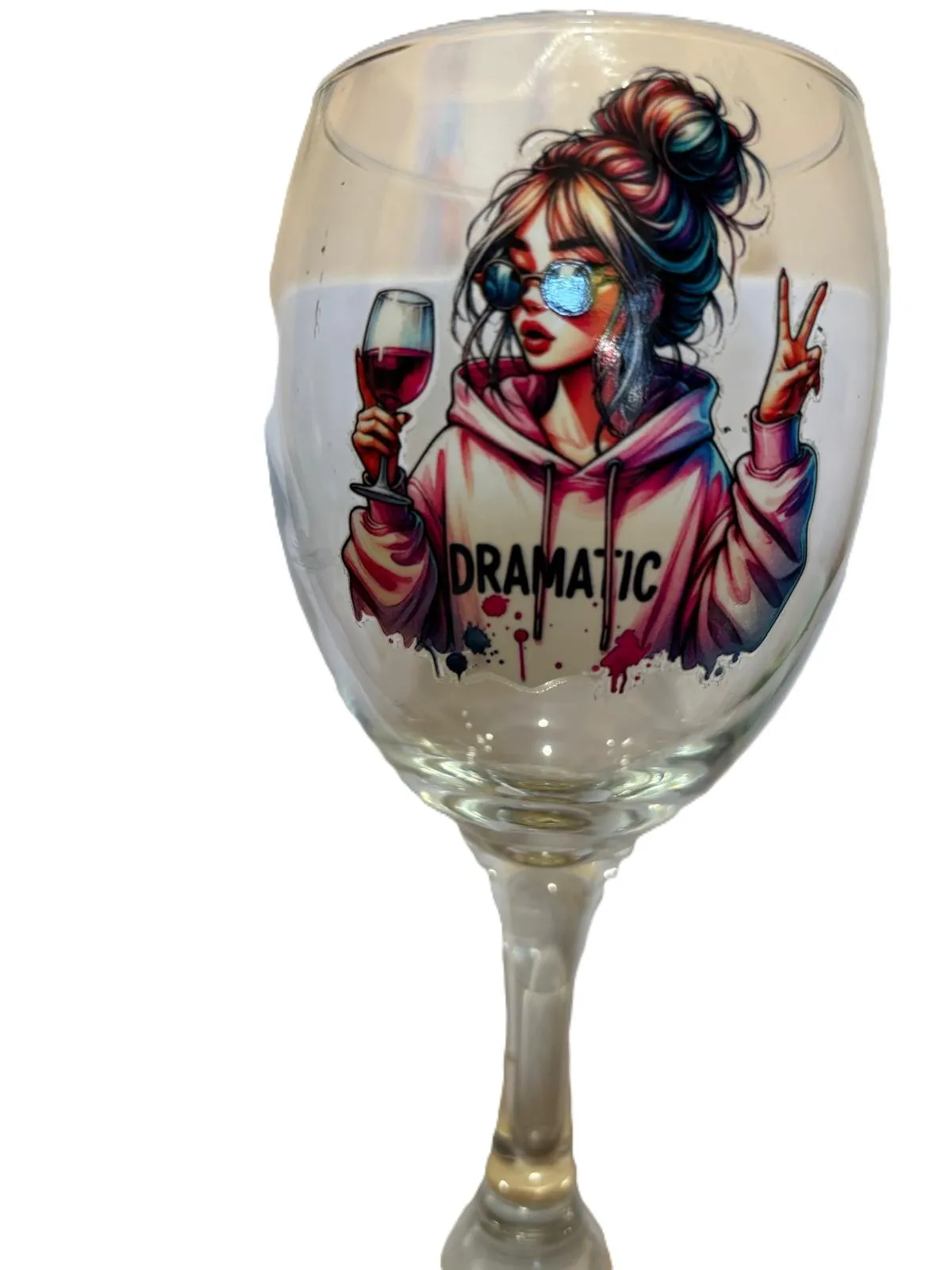 Bicchiere decorato