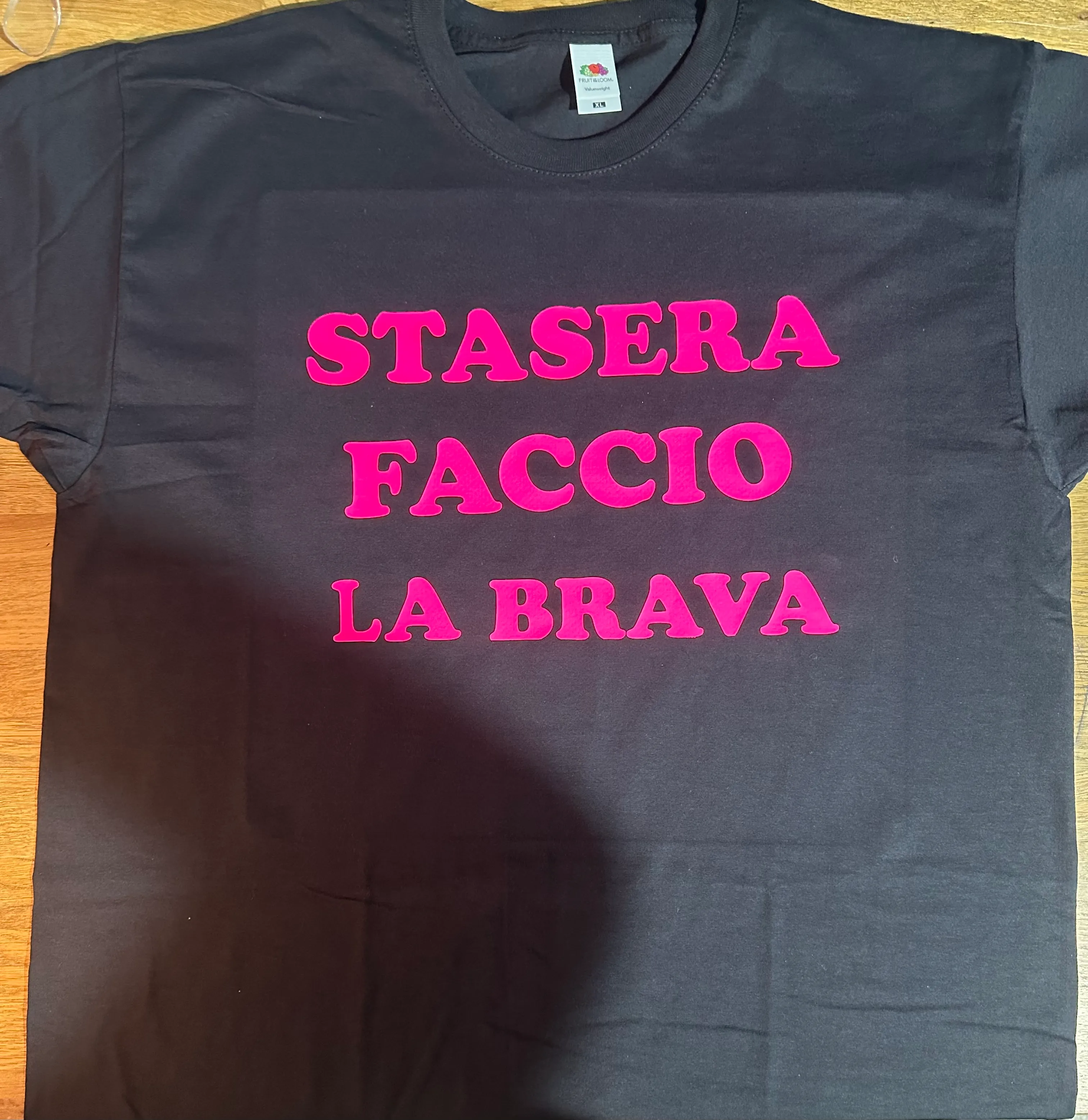 Maglietta con stampa personalizzata in Vinile/DTF